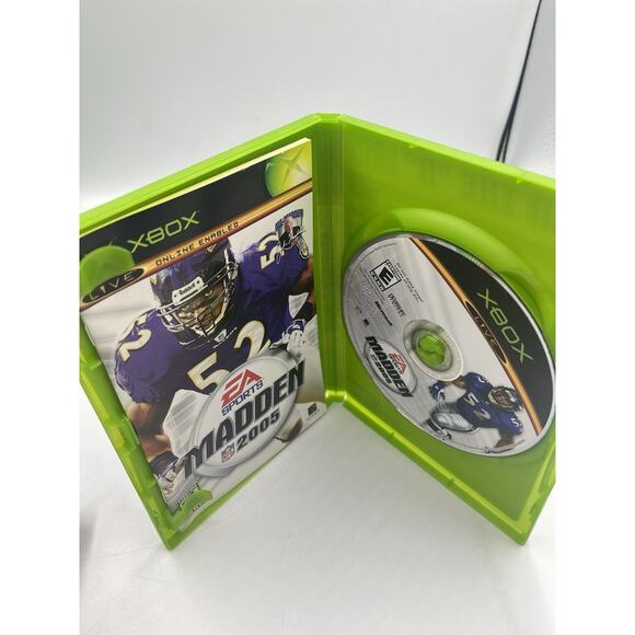 Madden NFL 2005 (Microsoft Xbox, 2004) Manual Included - Picture 3 of 7